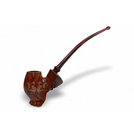 Cachimbo Bertoldi Freehand Churchwarden Briar com Filtro 9mm